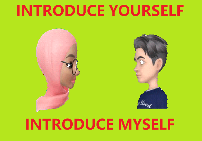 introducing yourself introduce myself